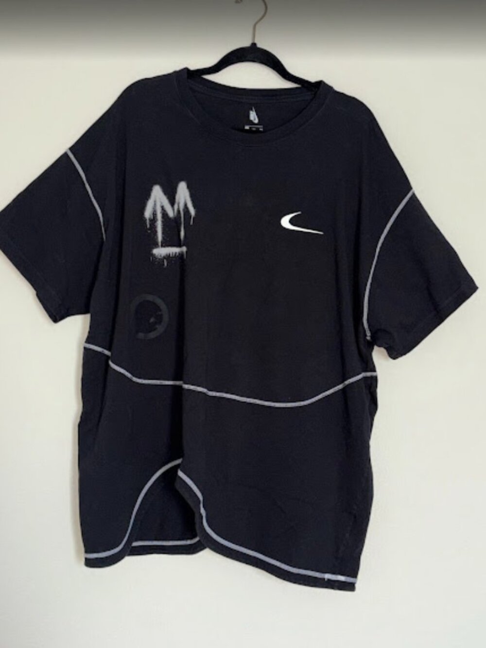 Nike X Off-White Tee SS20 Size XXL Black Supreme - Never Worn